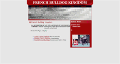 Desktop Screenshot of frenchbulldog.com
